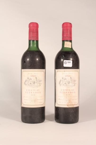 199 

Château Peyrabon 1962 

Haut Médoc...