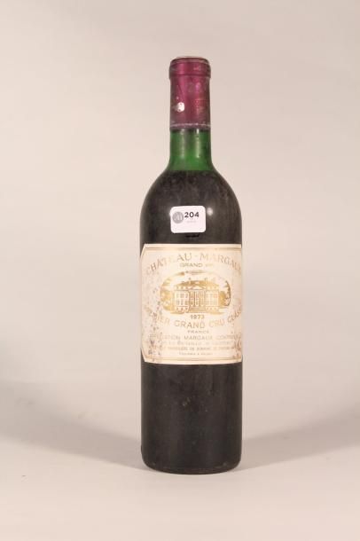 204 

Château Margaux 1973 

Margaux (rouge)...