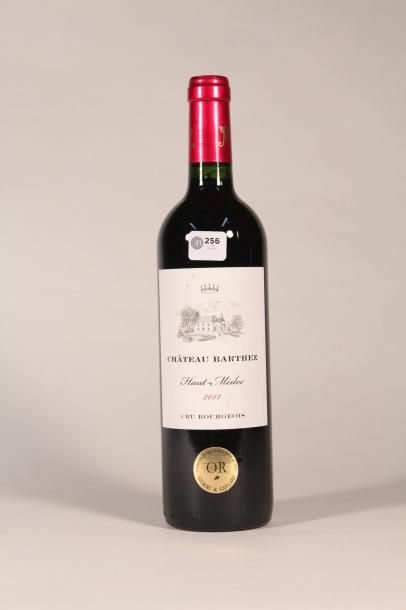 256 

Château Barthez 2011 

Haut Médoc (rouge)...