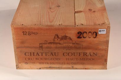 264 

Château Coufran 2000 

Haut Médoc (rouge)...