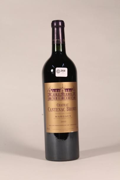 268 

Château Cantenac-Brown 2003 

Margaux...