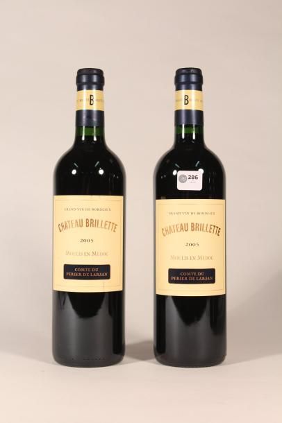 286 

Château Brillette 2005 

Moulis en...