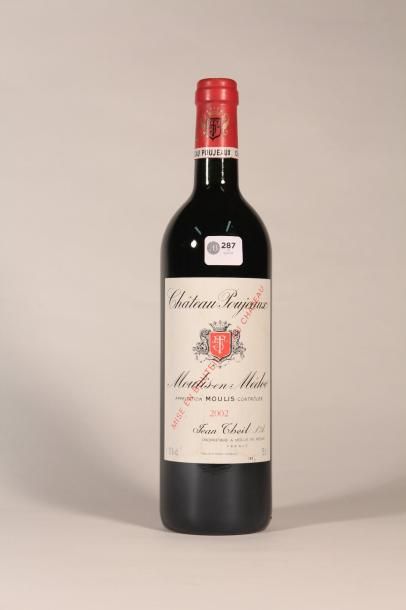 287 

Château Poujeaux 2002 

Moulis en Médoc...