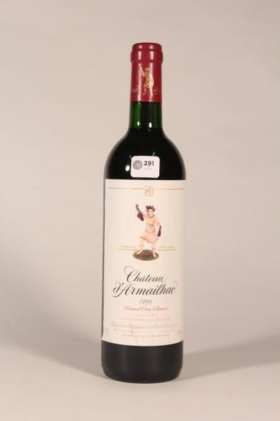 291 

Château d'Armailhac 1999 

Pauillac...