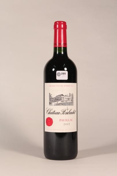 295 

Château Fonbadet 2005 

Pauillac (rouge)...
