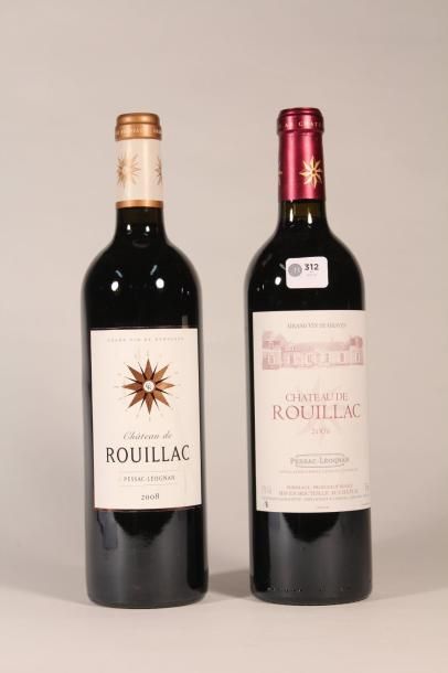 312 

Château Rouillac 2006 

Pessac Léognan...