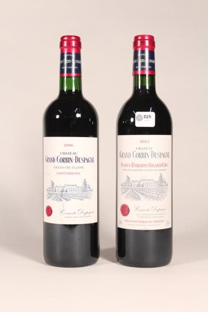 325 

Château Grand Corbin-Despagne 2006...