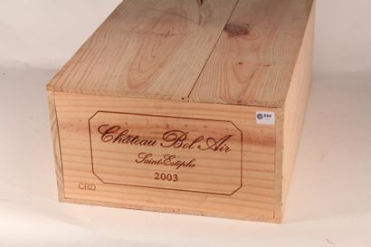 334 

Château Bel Air 2003 

Saint Estèphe...