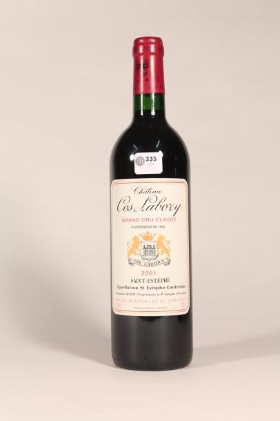 335 

Château Cos Labory 2001 

Saint Estèphe...