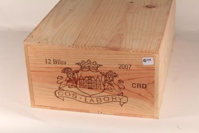 338 

Château Cos Labory 2007 

Saint Estèphe...