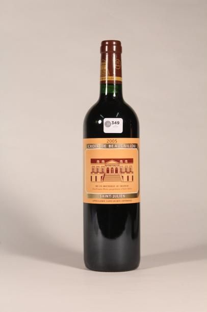 349 

 La Croix de Beaucaillou 2005 

Saint...