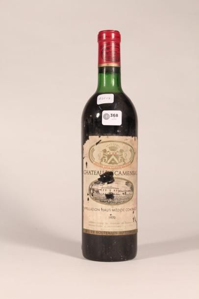 368 

Château De Camensac 1970 

Haut Médoc...