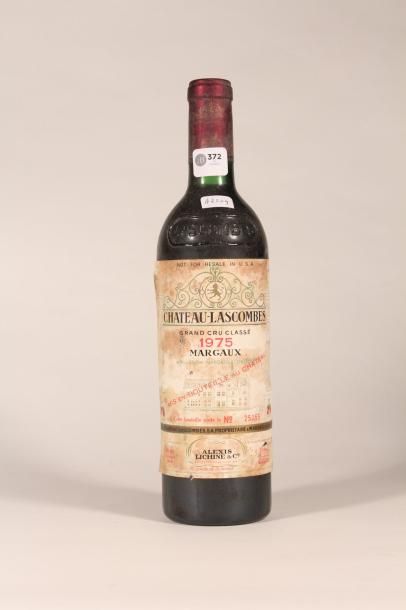 372 

Château Lascombes 1975 

Margaux (rouge)...