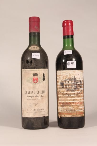 375 

Château Guillou 1966 

Montagne Saint-Émilion...