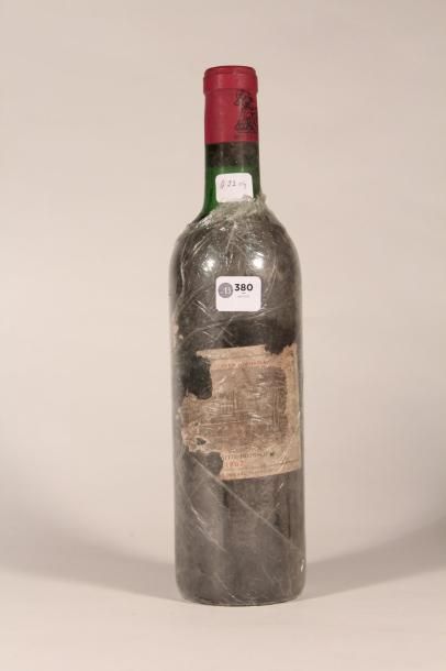 380 

Château Lafite-Rothschild 1967 

Pauillac...