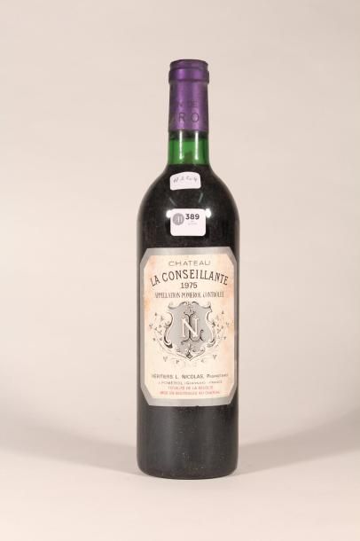 389 

Château La Conseillante 1975 

Pomerol...