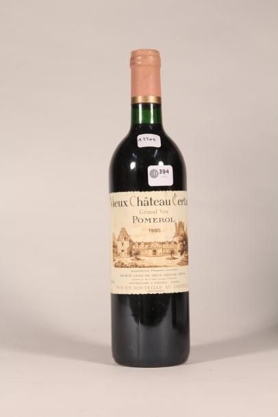 394 

 Vieux Château Certan 1990 

Pomerol...
