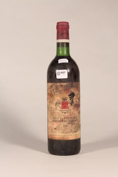 407 

Château Tertre Daugay 1978 

Saint...