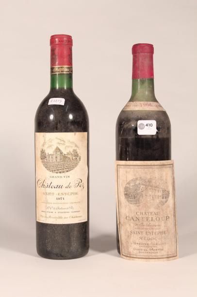 410 

Château Canteloup 1966 

Saint Estèphe...