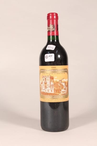 417 

Château Ducru Beaucaillou 1990 

Saint...