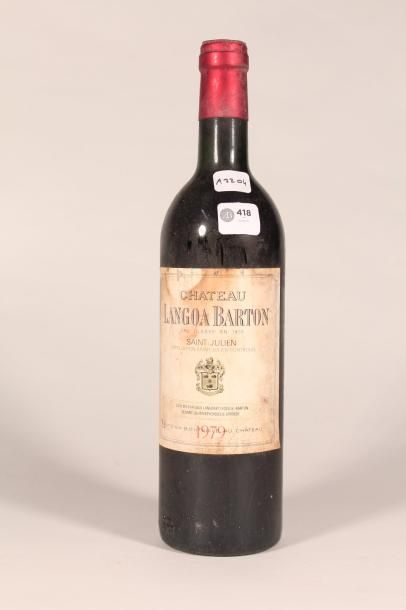 418 

Château Langoa Barton 1979 

Saint...