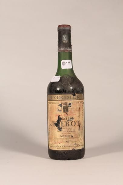 422 

Château Talbot 1970 

Saint Julien...