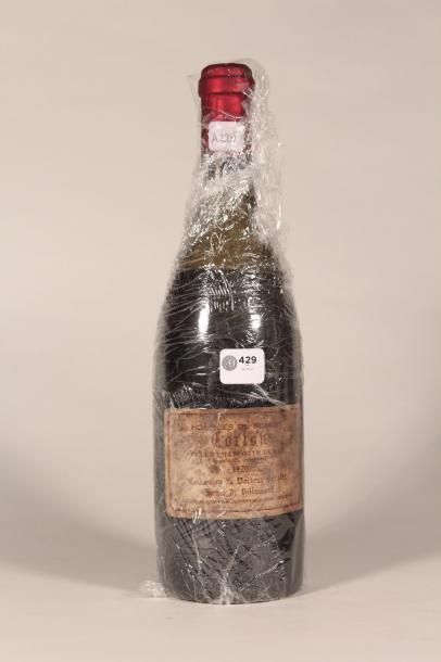 429 

 Cuvée Charlotte Dumay 1920 

Corton...