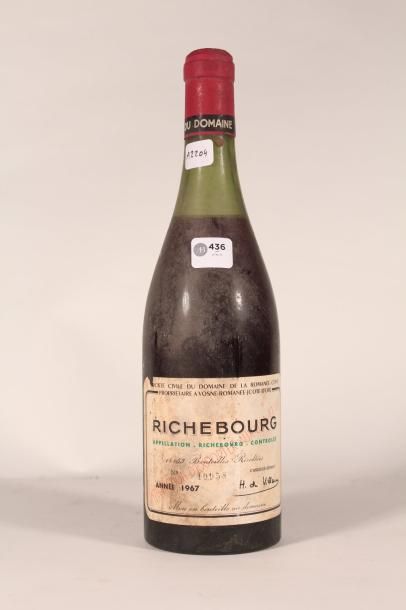 436 

Domaine de la Romanée-Conti 1967 

Richebourg...