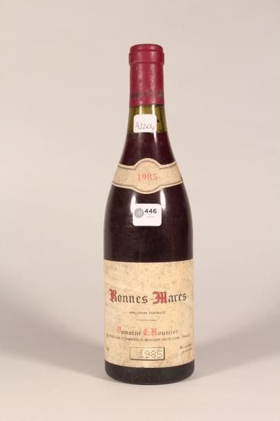 446 

Domaine G. Roumier 1985 

Bonnes Mares...