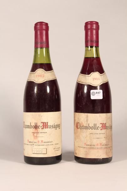 447 

Domaine G. Roumier 1985 

Chambolle...