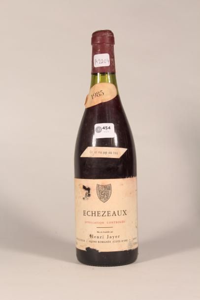 454 

Domaine Henri Jayer 1985 

Echezeaux...
