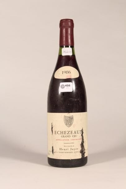 456 

Domaine Henri Jayer 1986 

Echezeaux...