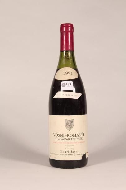 460 

Domaine Henri Jayer 1991 

Vosne Romanée,...