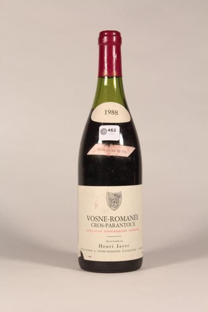 462 

Domaine Henri Jayer 1988 

Vosne Romanée,...