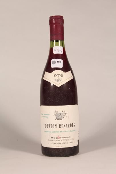 481 

 Michel Gaunoux 1976 

Corton-Renardes...