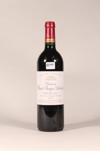 520 

Château Haut Bages Libéral 2001 

Pauillac...