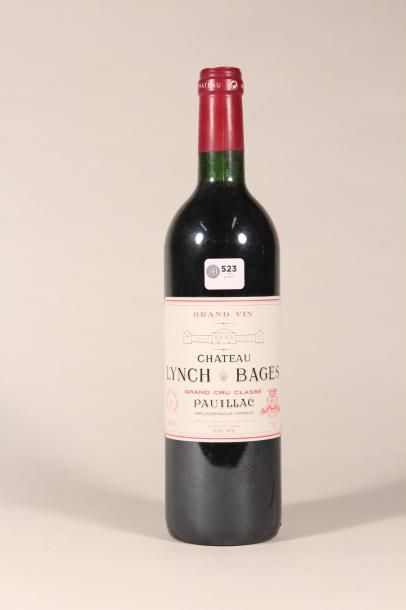 523 

Château Lynch Bages 2001 

Pauillac...