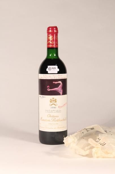 525 

Château Mouton Rothschild 1990 

Pauillac...
