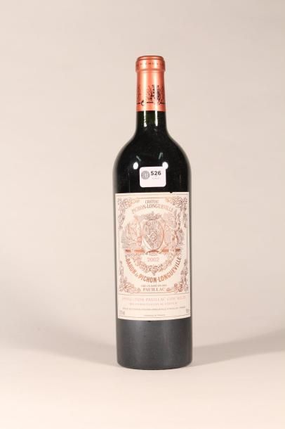 526 

Château Pichon Longueville Baron 2002...