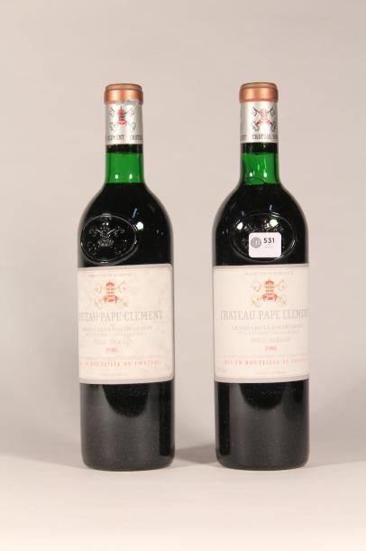 531 

Château Pape Clément 1986 

Pessac...