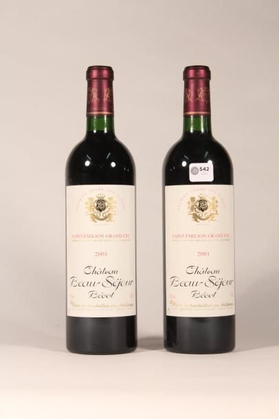 542 

Château Beau Séjour Bécot 2001 

Saint...