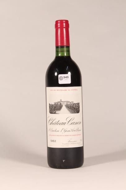 543 

Château Canon 1982 

Saint Emilion...