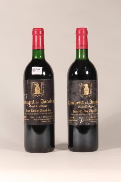 547 

Couvent Des Jacobins 1988 

Saint Emilion...