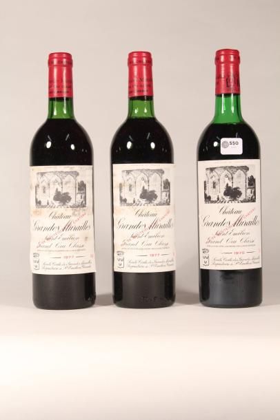 550 

Château Les Grandes Murailles 1975...