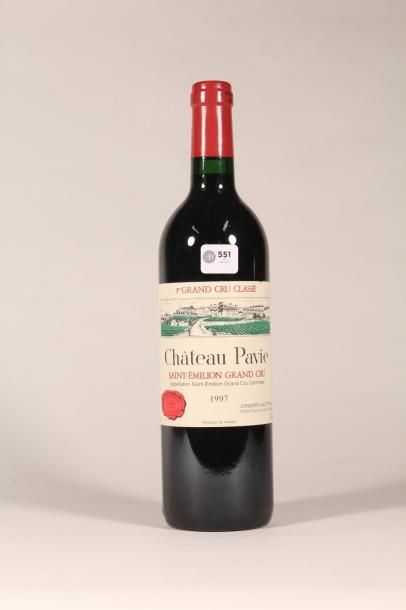 551 

Château Pavie 1997 

Saint Emilion...