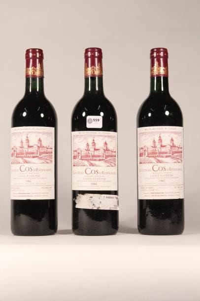 559 

Château Cos d'Estournel 1986 

Saint...