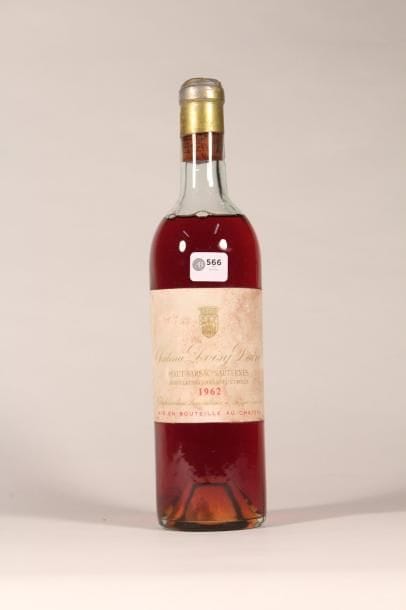 566 

Château Doisy Daene 1962 

Sauternes...