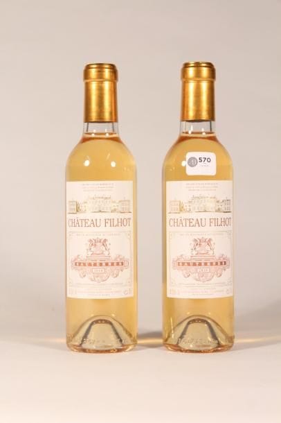 570 

Château Filhot 2010 

Sauternes (blanc)...
