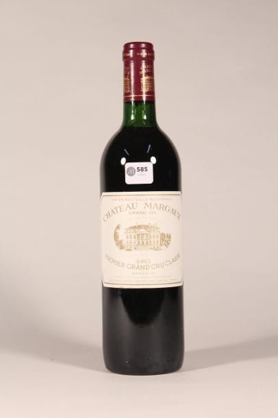 585 

Château Margaux 1985 

Margaux (rouge)...