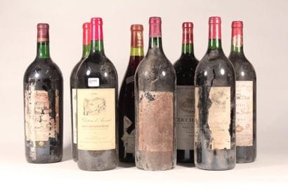 602 

 Magnums divers 

 (rouge) - 8 mag...